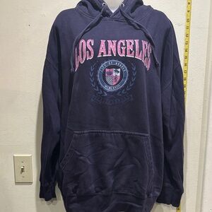 Obsessive Love Los Angeles Navy Hoodie
